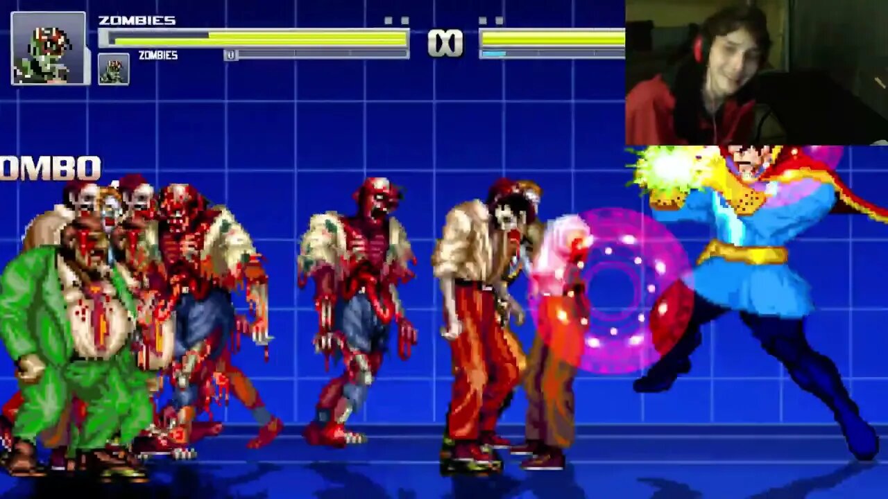 Zombies VS Doctor Strange In An Epic Battle In The MUGEN Video Game ...