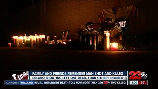 Family and friends remember man shot and killed in Delano last Friday