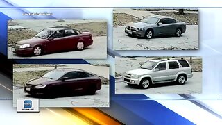 Surveillance video released of suspect vehicles