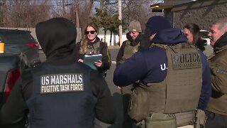 Operation Relentless - federal officers searching for fugitives