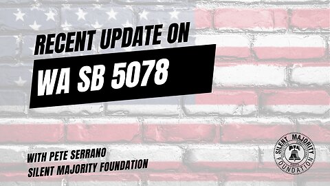 SB 5078 Wednesday Update 9/28