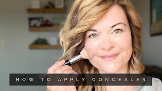 How To Apply Concealer|Thirty Something Tips