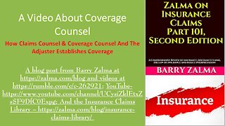 A Video About Coverage Counsel