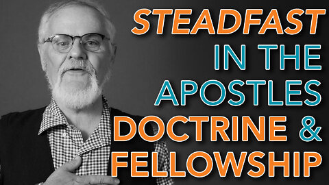 Steadfast in the Apostles Doctrine and Fellowship - Dr. Henry W. Wright #ContinuingEducation