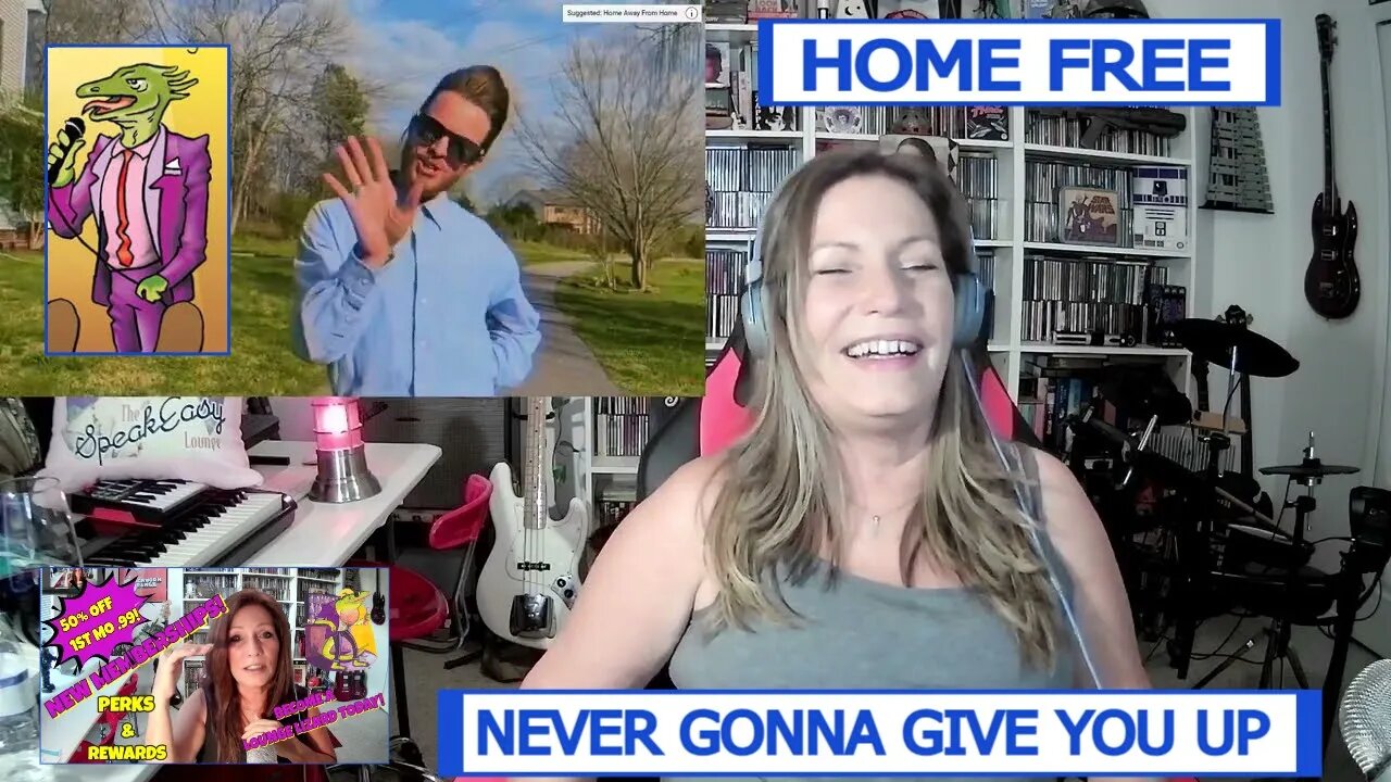 HOME FREE Never Gonna Give You Up TSEL Home Free Reaction reaction