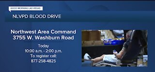 NLVPD hosts blood drive today