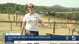 Children's Nature Retreat evacuation plan