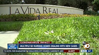 Multiple San Diego nursing homes dealing with coronavirus cases