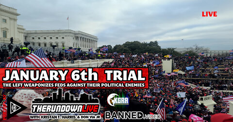 The Rundown Live #850 - Jan 6 Trial Starts, Pipe Bomber Still MIA, Open Lines, Demonic AI, Robots