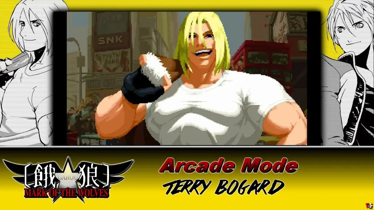 Garou Mark Of The Wolves Arcade Mode Terry Bogard