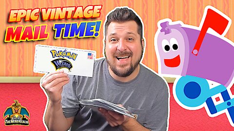 Epic Vintage Mail Time! | Wizards of the Coast Pokemon Cards