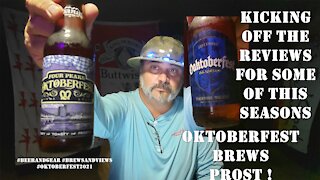 Oktoberfest 2021 reviews Pt1, 4 Peaks Oktoberfest & Firestone Walker Oaktoberfest