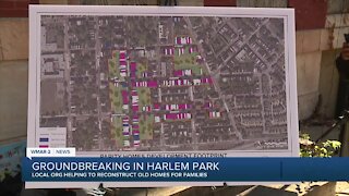 Harlem Park neighborhood groundbreaking