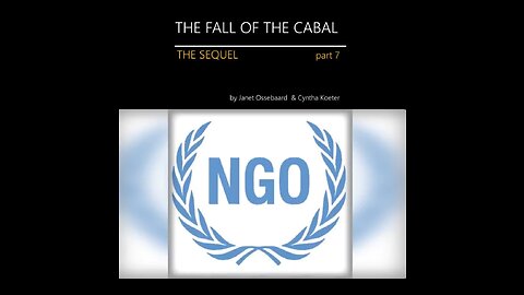 THE SEQUEL TO THE FALL OF THE CABAL - PART 7, PHILANTHROPY OR MONEY LAUNDERING?
