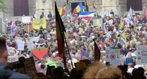 Vrijheidsactie Brussel _ Day of justice op 16 oktober 2022