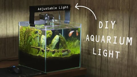 How i Made This Aquarium Light in Just 5$ | Adjustable Brightness