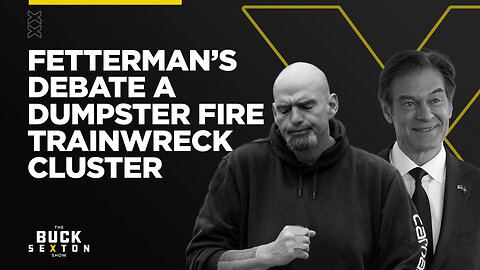 Fetterman’s Debate a Dumpster Fire Trainwreck Cluster