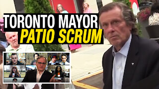 EZRA REACTS: Toronto mayor confronted by angry citizen over lockdown policies