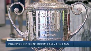 PGA pro shop opens doors early for fans