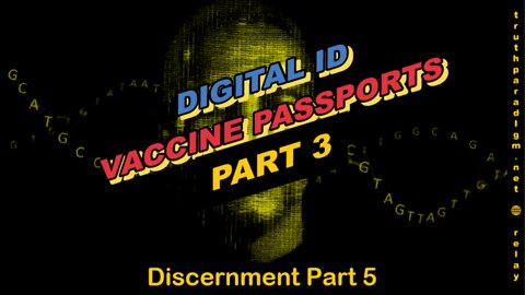 Digital Passports Part 3 (Discernment Part 5)