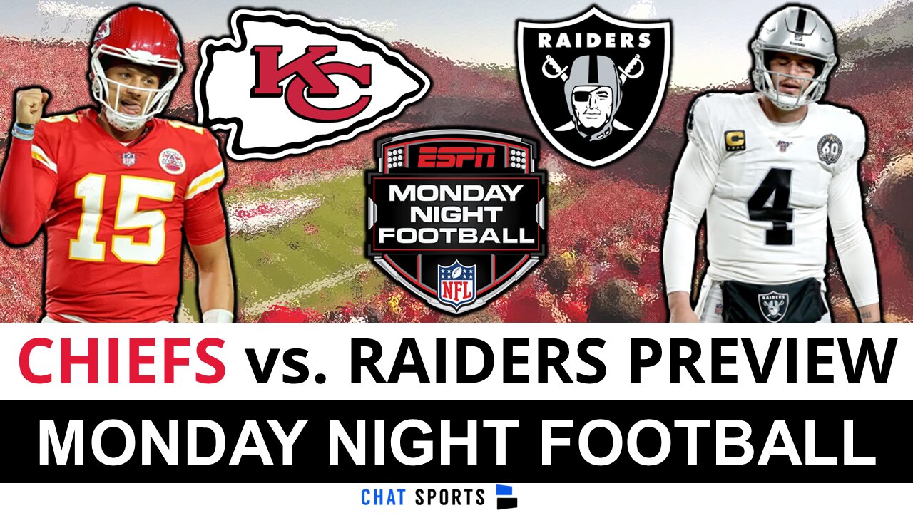 Kansas City Chiefs vs. Las Vegas Raiders Preview