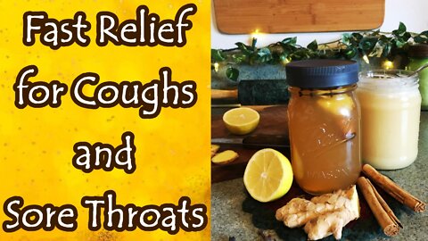 Natural, Fast Acting Relief for Coughs, Congestion, and Sore Throat