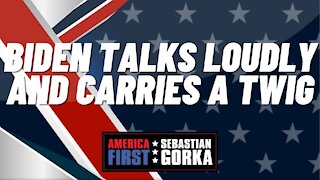 Biden talks Loudly and Carries a Twig. Victor Davis Hanson with Sebastian Gorka on AMERICA First