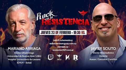 Rock en la RESISTENCIA - Programa desde Ajo y Agua, con Mariano Arriaga y Javier Sciuto [23.02.2023]