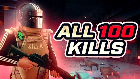 ALL 100 Killa Kills in One Video...