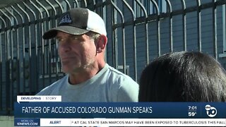The father of the alleged Colorado Springs shooter speaks out