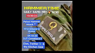 HammerTime -Rapid Fire Q News for Oct 30, 2022