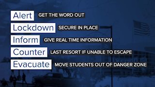 What is ALICE Lockdown, the alert issued to Oxford High School students during shooting