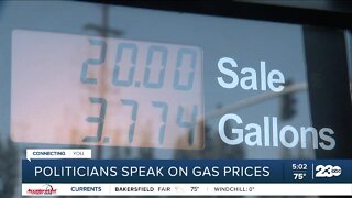 Political finger-pointing continues over gas prices