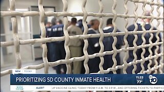 County prioritizing health of inmates