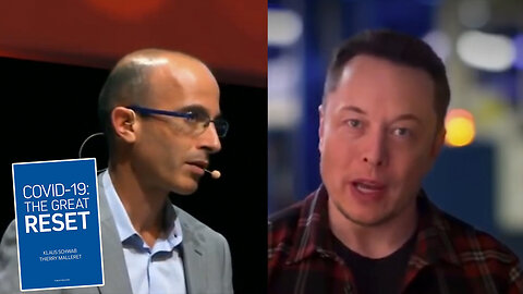 Yuval Noah Harari & Elon Musk | Why Do Harari & Musk Agree On Self-Driving Cars, Connecting Brains to Computers, Drugs, Artificial Intelligence, Universal Basic Income, mRNA Technology, Human / Machine Symbiosis, Macron & the WEF?