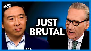 Andrew Yang Looks Crushed as Bill Maher Tears His Ideas to Shreds | Direct Message | Rubin Report