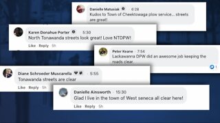Several DPW's receive rave reviews for snow removal amid winter storm