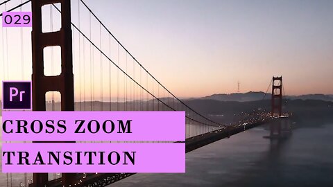 Create a Cross Zoom Transition in Premiere Pro
