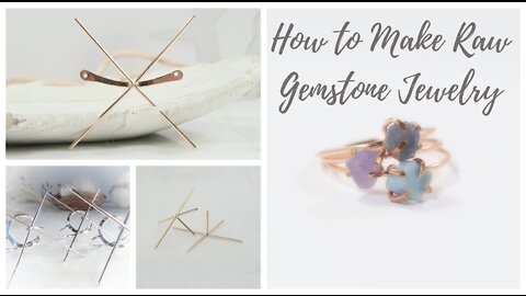 How To Make Raw Gemstone Jewelry Mystic Supplies