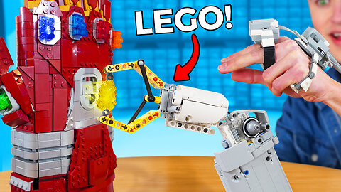 I Built a LEGO Micro Robot Arm!