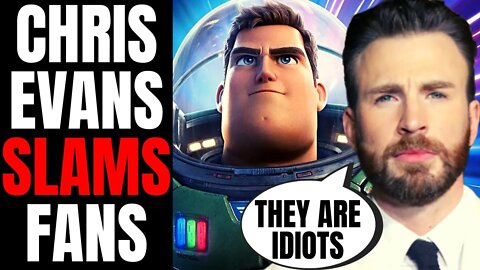 Disney BLASTED Over Lightyear | Chris Evans ATTACKS Fans For Rejecting Hollywood Virtue Signaling