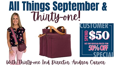 The ULTIMATE Organizing Tote from Thirty-One with Andrea Carver