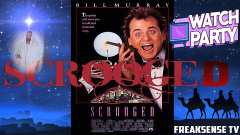 FreakSense TV Presents, Watch Party #4 ~ Scrooged with Bill Murray