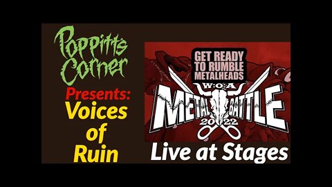 PC | Live at Stages Wacken Battle with "Voices of Ruin"