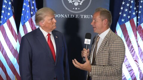 WATCH: President Donald J. Trump Interview With RSBN's Brian Glenn On 10/1/2022