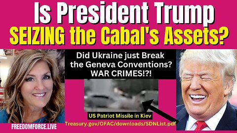Trump Seizing Cabal assets? Ukraine War Crimes? 5-30-23