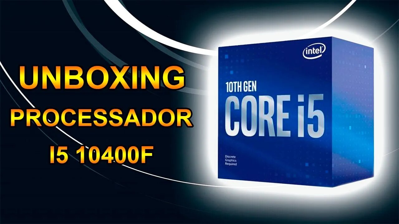 Unboxing Processador Intel I5 10400f 290 Ghz De 10º Geração Português Br 9657