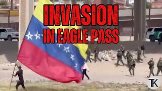 The Southern Invasion: Migrants 'Claim' Land with Venezuelan Flag