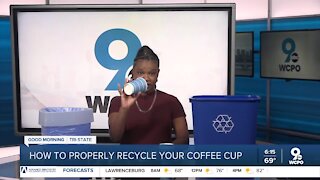 How to properly recycle your coffee cup