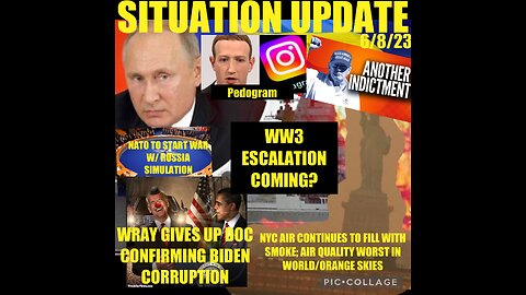 Situation Update: FBI Director Wray Gives Up Doc Confirming Biden Corruption! Trump Is Indicted While Biden Corruption Never Investigated! Living In A 2-Tier Justice System! - WTPN